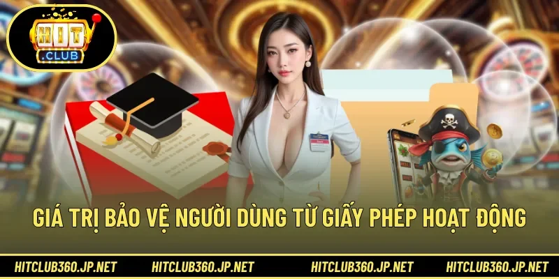 Giá trị bảo vệ người dùng từ giấy phép hoạt động